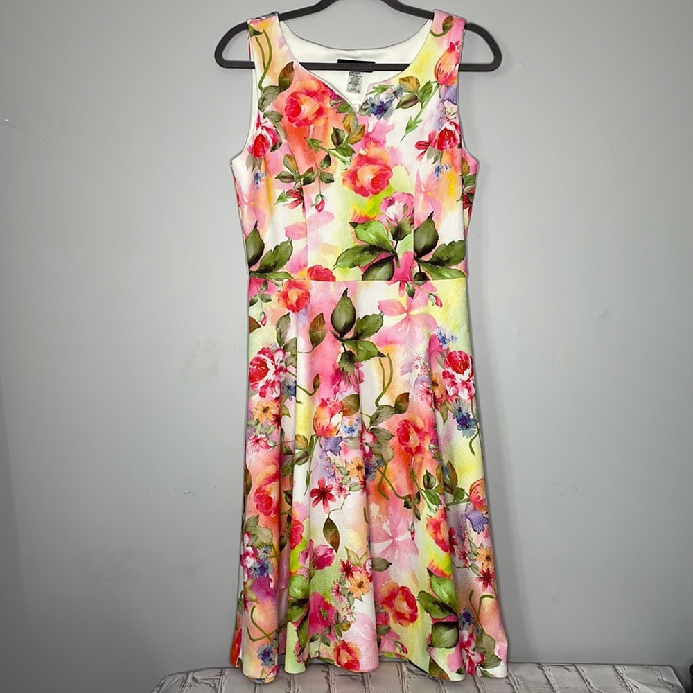Soft Works Floral Summer Midi Dress